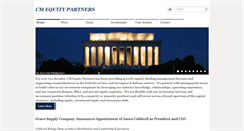 Desktop Screenshot of cmequity.com